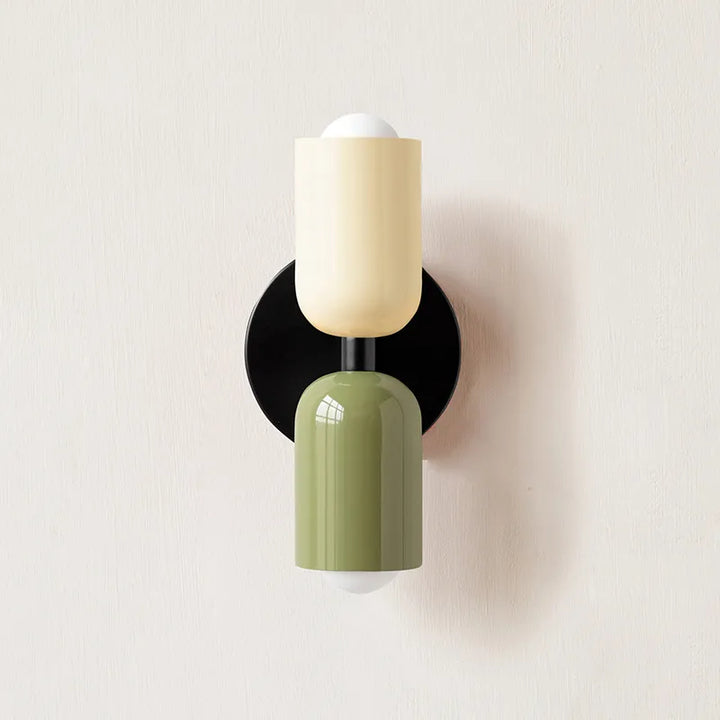 Lisslune | Double Head Wall Lamp Black Base
