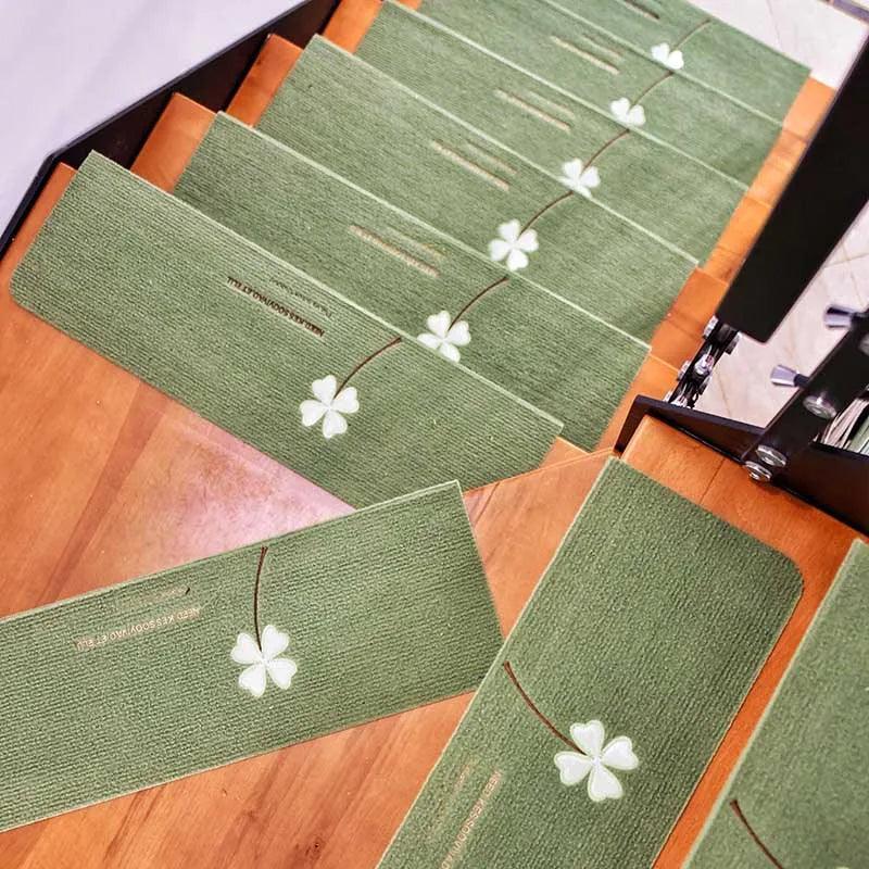 Lisslune | Stylish and Safe Plush Stair Mat Collection with Elegant Patterns