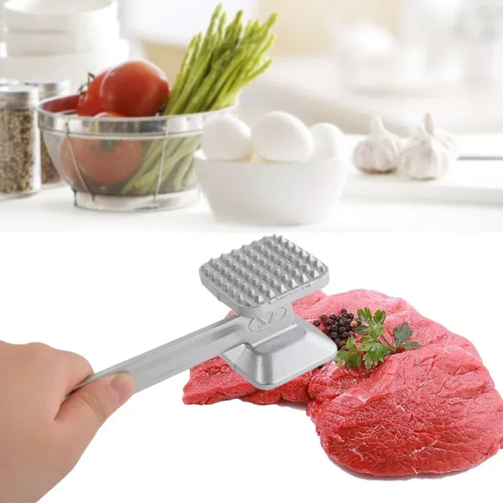 Lisslune | Dual-Sided Aluminum Meat Tenderizer Hammer