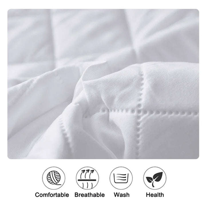 Lisslune | AquaGuard | Waterproof Mattress Protector | Breathable and Anti-Allergen