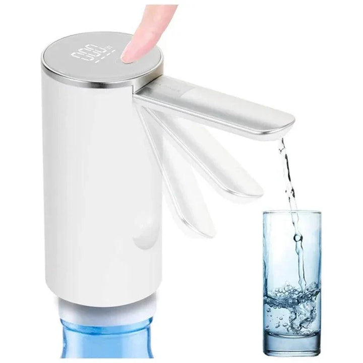 Lisslune | Smart Foldable Electric Water Dispenser - Portable Touch-Controlled Rechargeable Bottle Pump