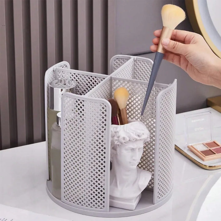 Rynx | Cup storage shelf 360° rotating cup and lid holder dispenser organizer for home kitchen restaurant bar