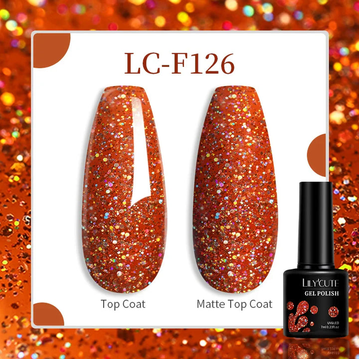 Rynx |7ML Snowlight Cat Magnetic Gel Nail Polish Grow-In-Dark Reflection Glitter Laser Semi-Permanent Soak Off UV Gel Nail Polish