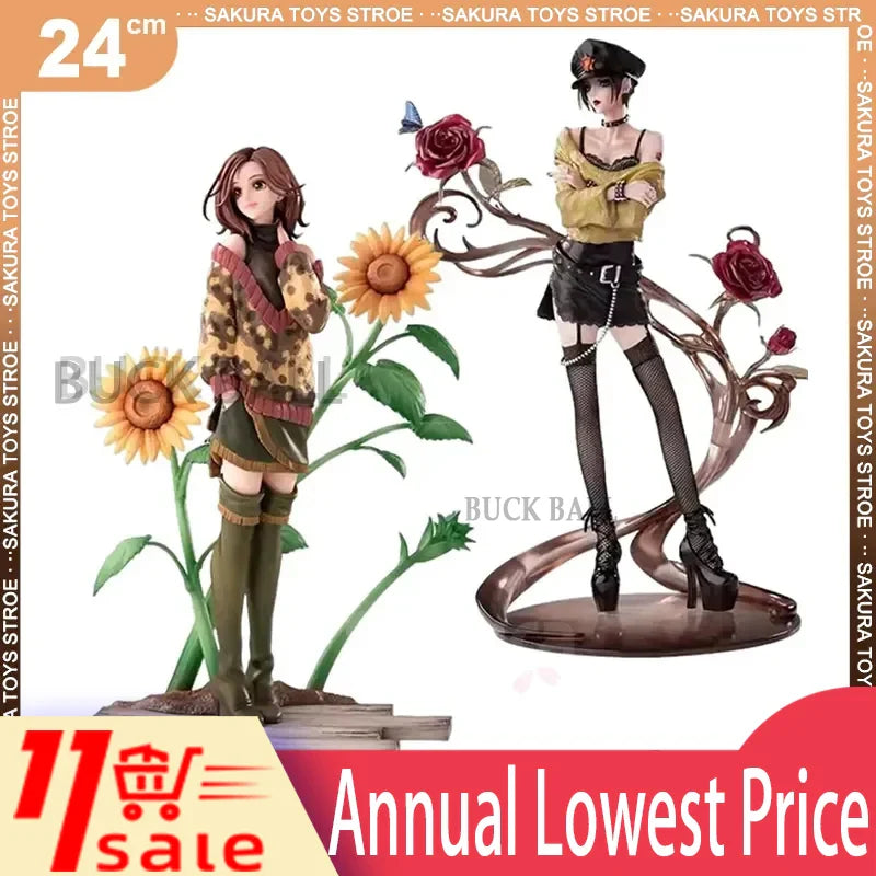 Lisslune | Pre-sale Comic Nana Figure Oosaki Nana Komatsu Nana Anime Figure 24 cm PVC Statue Collect Beautiful Girls Decor Models Toy Gk