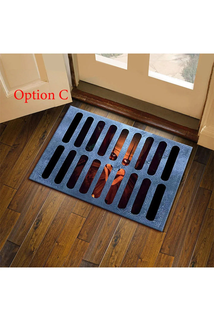 Lisslune | Creepy Doormat Rug