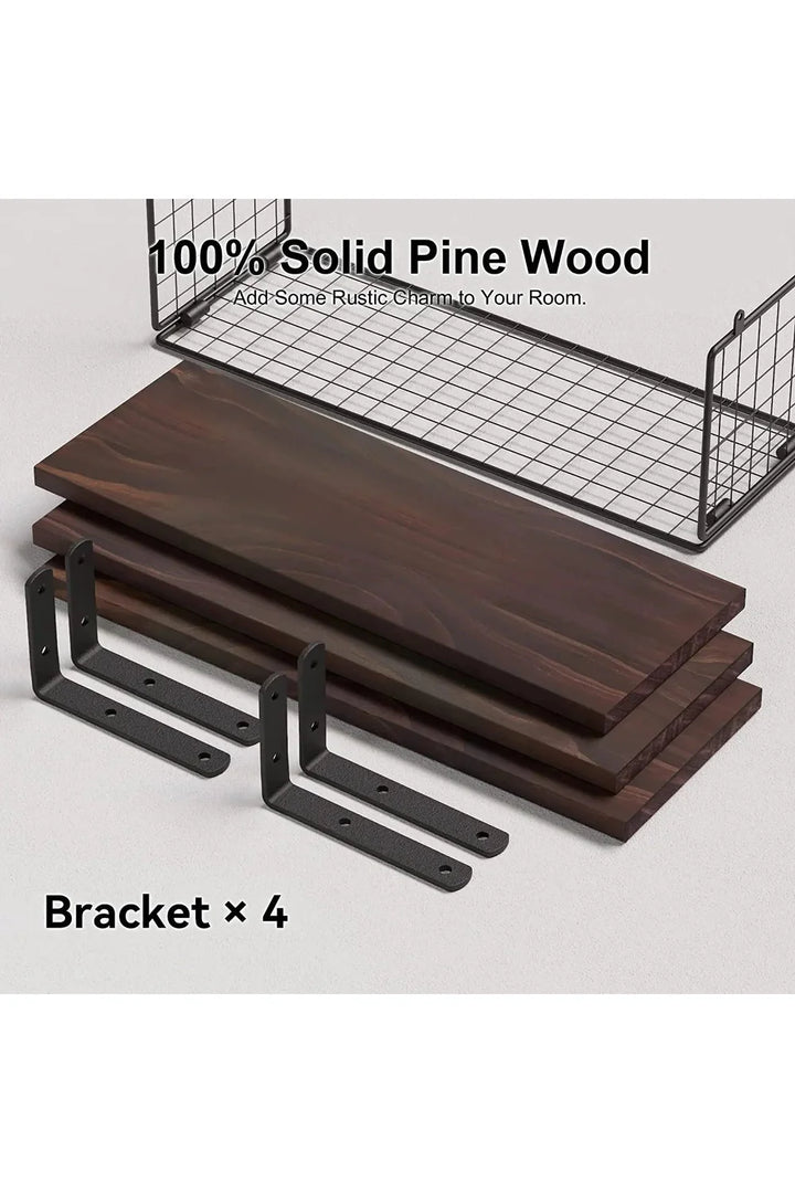 Lisslune | floating bathroom shelves