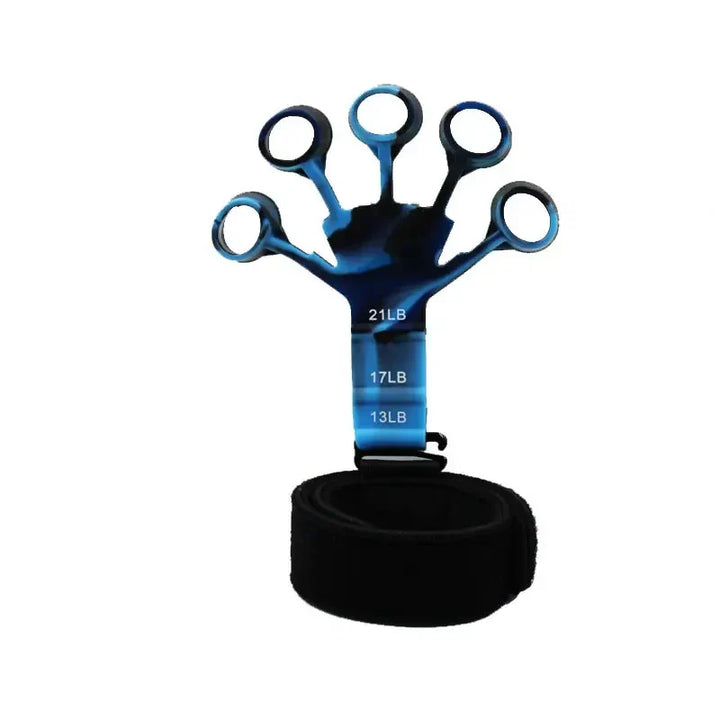 Rynx | 13-21 LB Finger Intensive Strengthener Grip Strengthening Device, Finger Flexibility Trainer, 5-Finger Trainer Finger Resistance Bands
