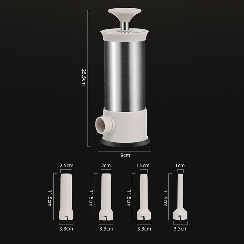 Lisslune | Homemade Manual Easy Filler Sausage Maker Machine