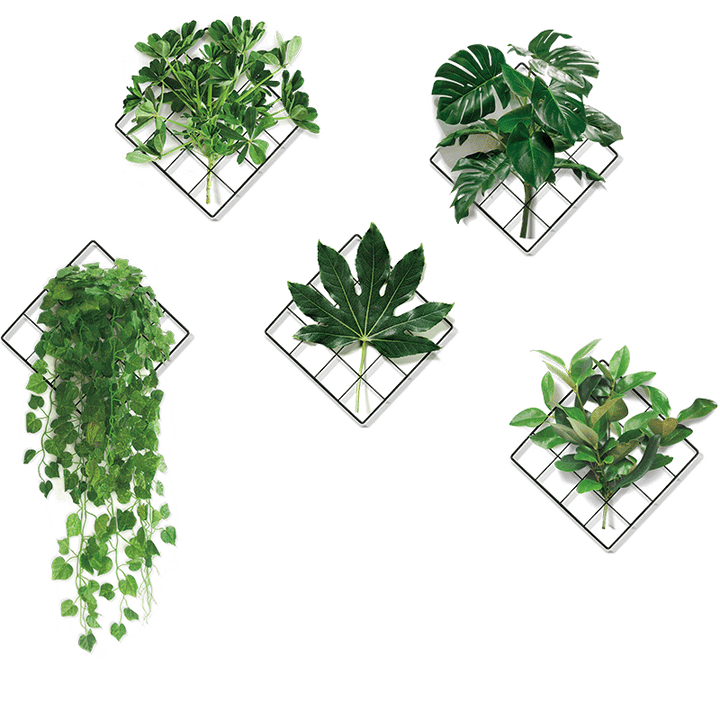 Lisslune | 3D Nature Wind Green Plant Wall Sticker