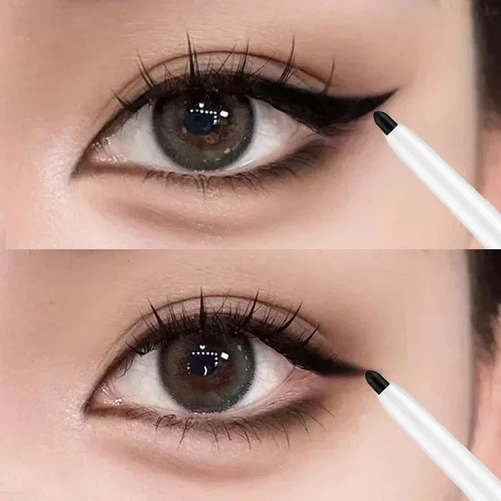 Rynx | Waterproof brown ultra-thin eyeliner gel pencil quick-drying smooth eyeliner long-lasting lower eyelid makeup pencil Korean makeup cosmetics