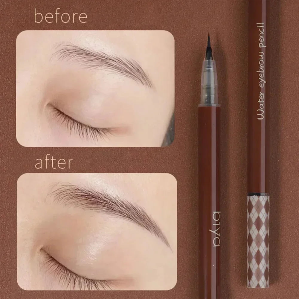 Rynx | 1PCS Waterproof Liquid Eye Cutter Easy to Color Sweatproof Eyebrow Pencil 0.01MM Ultra Thin Tip Eye Makeup Cosmetics