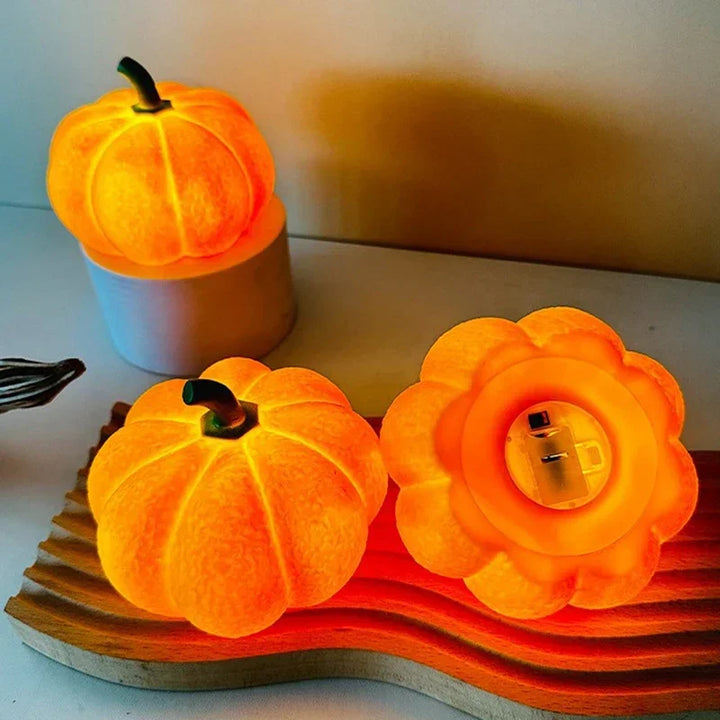 Rynx | Pumpkin Halloween decorative night light bedroom dormitory creative bedside lamps eye protection decorative night lamp