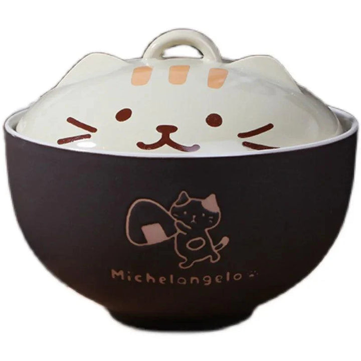 Lisslune | Playful Japanese Cat Ceramic Bowl Collection - Elevate Your Food with Quirky Enjoyment