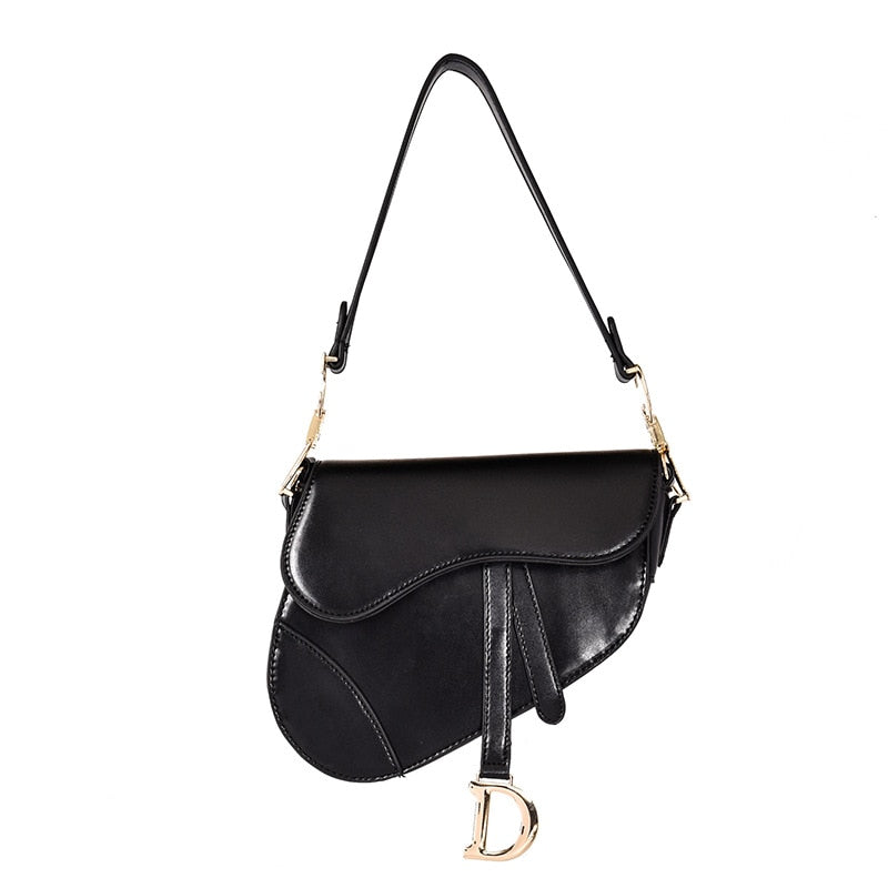 Lisslune | Luxurious Women's Shoulder Bag - exclusive PU - leather Saddle Bag