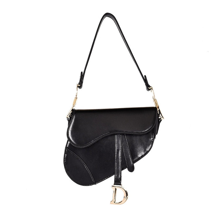 Lisslune | Luxurious Women's Shoulder Bag - exclusive PU - leather Saddle Bag