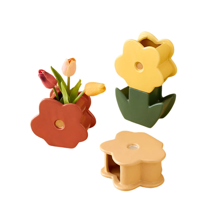 Lisslune | Nordic Bloom Vase – Vibrant decorative accent