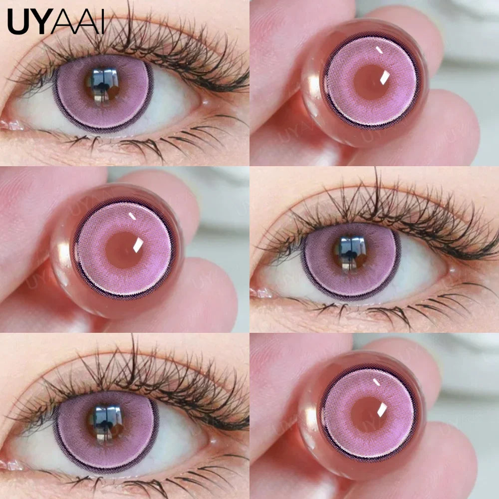 Rynx | Halloween Cosplay Colored Contact Lenses for the Eyes Anime Purple Lenses y2k Eye Lenses Anime Accessories for Hoshino