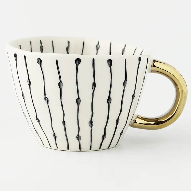 Lisslune | GeoMug Designer Bags & Cups | Stylish Ceramics | Modern Geometric Patterns
