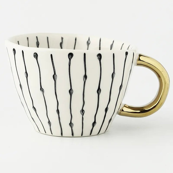 Lisslune | GeoMug Designer Bags & Cups | Stylish Ceramics | Modern Geometric Patterns
