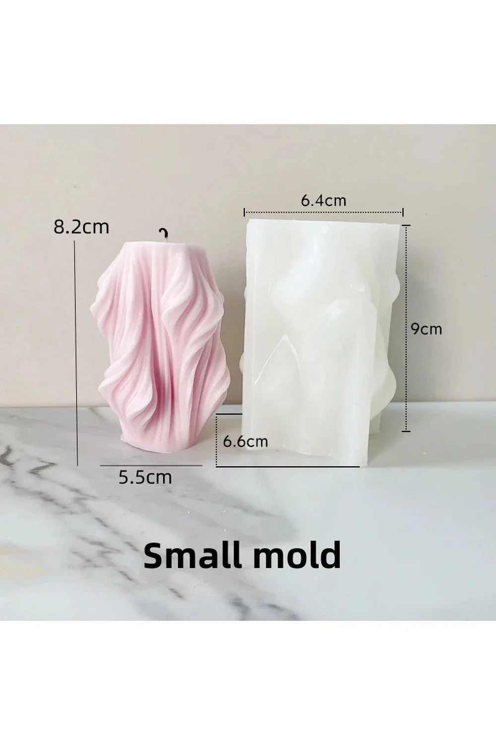 Lisslune | Wave candle mold DIY