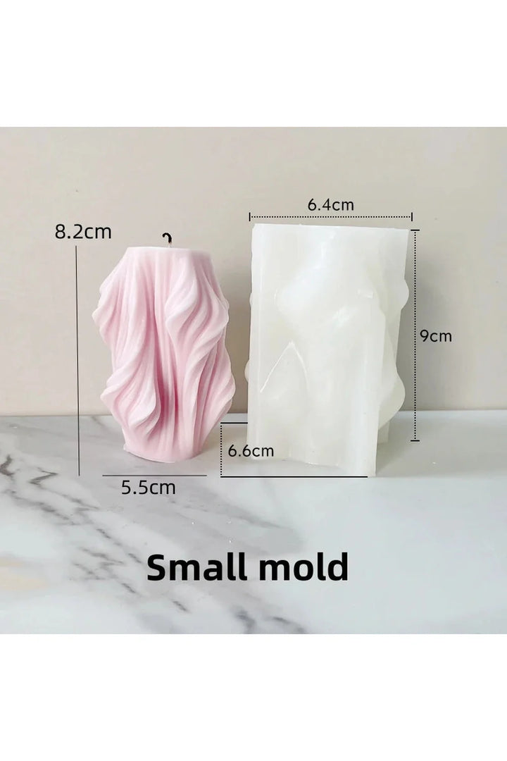 Lisslune | Wave candle mold DIY