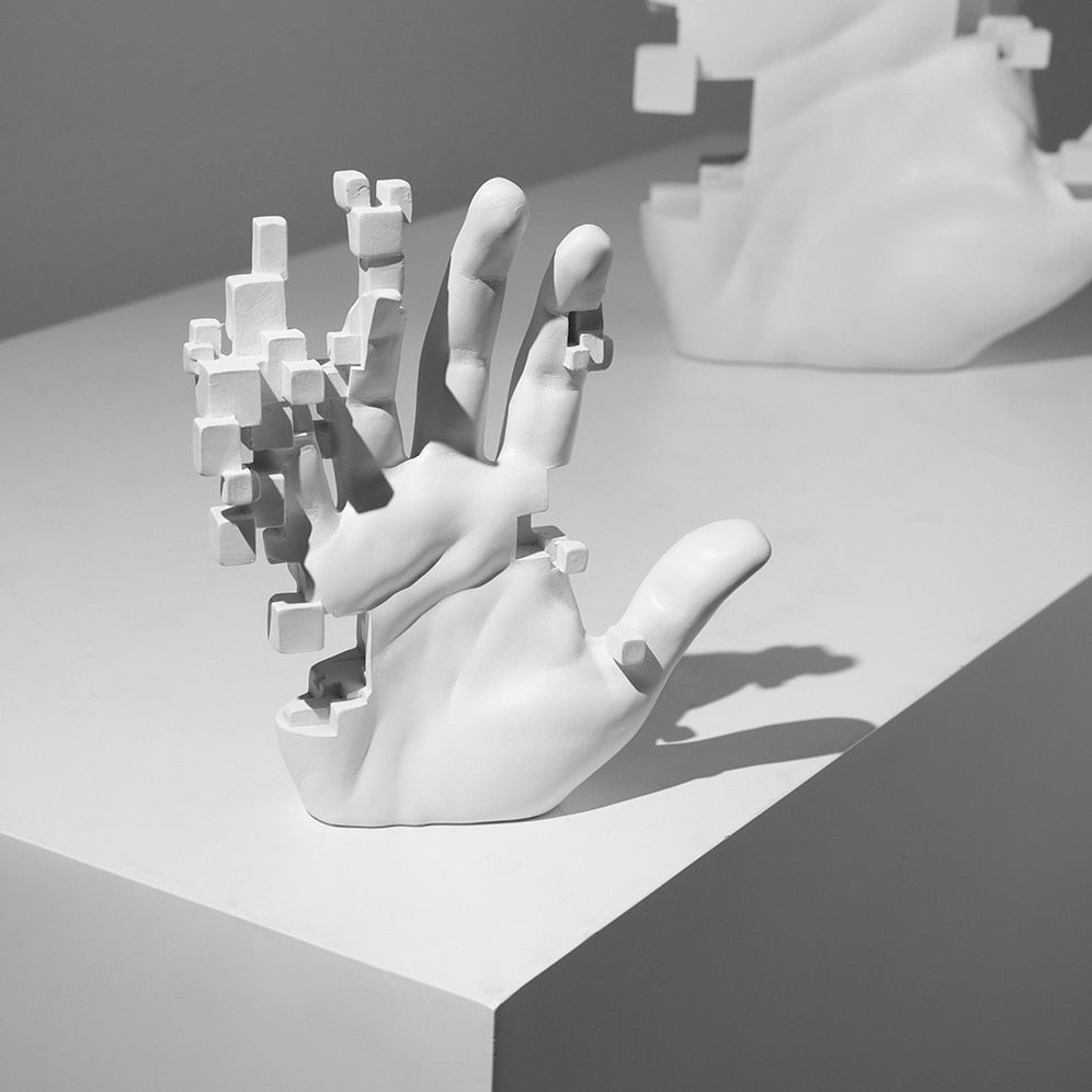 Lisslune | Modern Artful Touches Hand Statue Decor