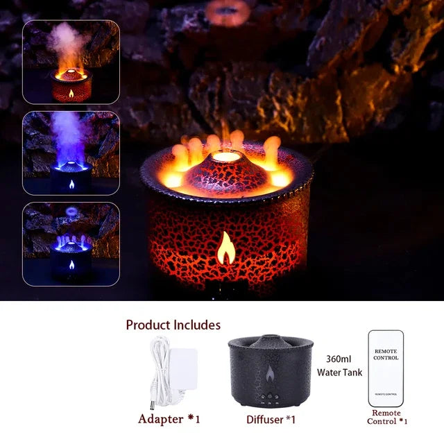 Lisslune | Vulkan LED Air Humidifier