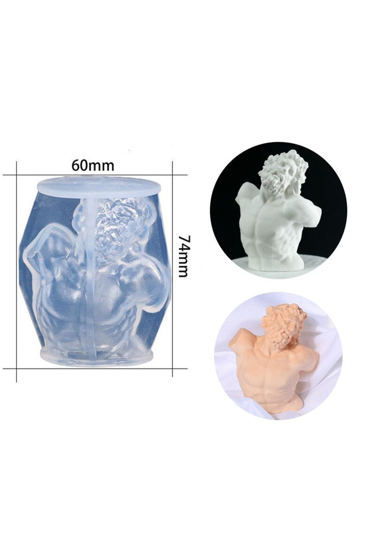 Lisslune | David Body Candle Mold