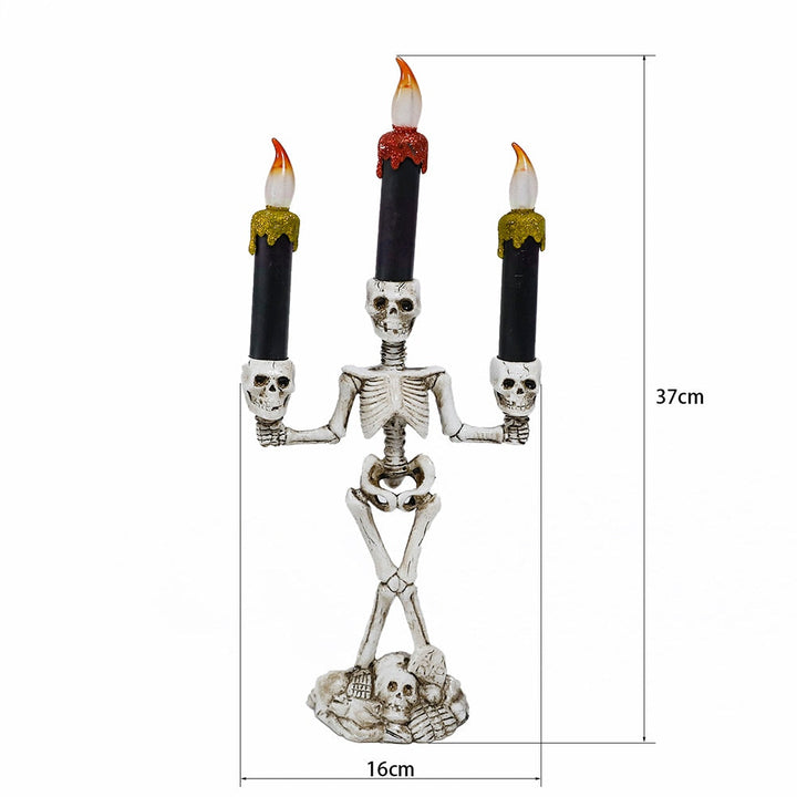 Lisslune | Scary Skeleton Halloween Candle Lights