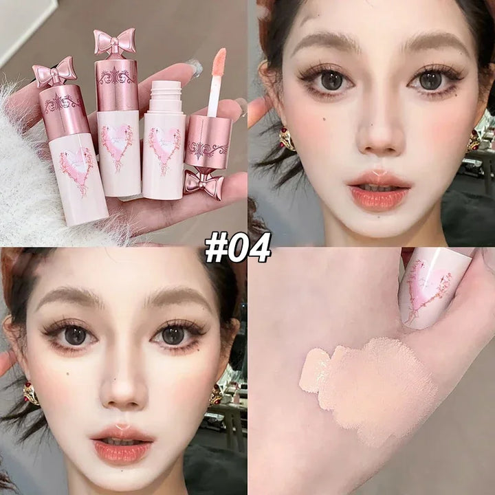 Lisslune | Pink Aufhellendes Flüssigconcealer Wasserdicht Öl Kontrollierend Feuchtigkeitsspendender Concealer Abdeckung Poren Dunkle Ringe Foundation Creme