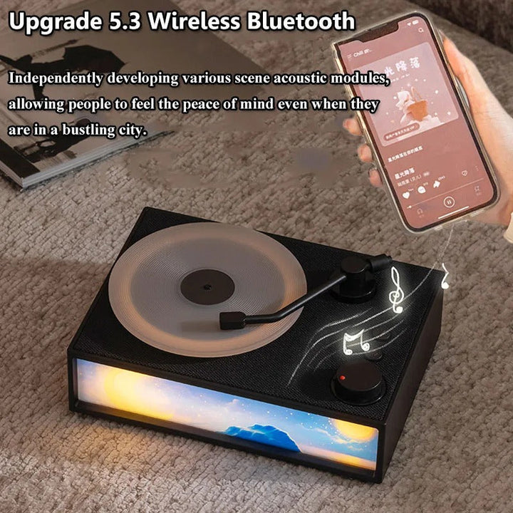 Lisslune | Vintage Design & LED Mood Lighting Wireless Aromatherapy Speaker