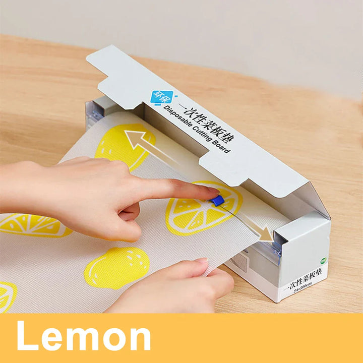 Lisslune | Antibacterial Disposable Cutting Board Adhesive Plate Mat