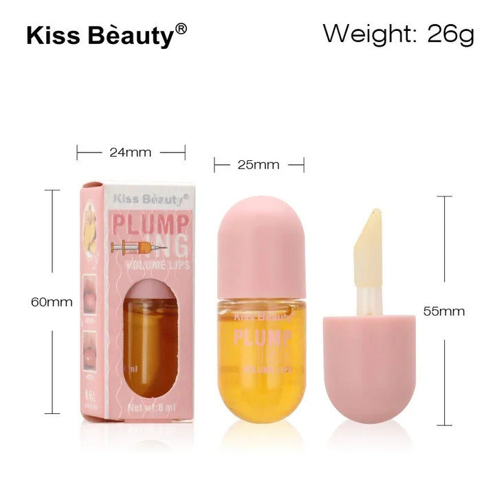 Rynx | Sexy Long-lasting Lip Plumper Oil for Women Instant Lip Sleep Mask Lip Serum Collagen Lip Volume Enhancing Oil Gloss Cosmetics