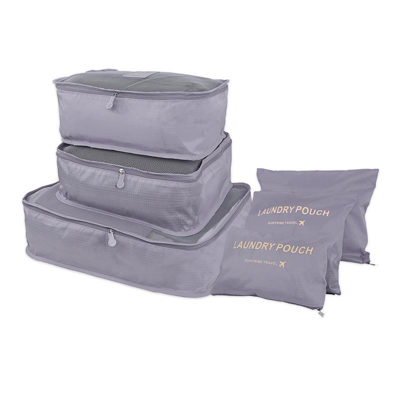 Lisslune | Travel Smart: versatile 8/6/1-piece organizer set for effortless packing
