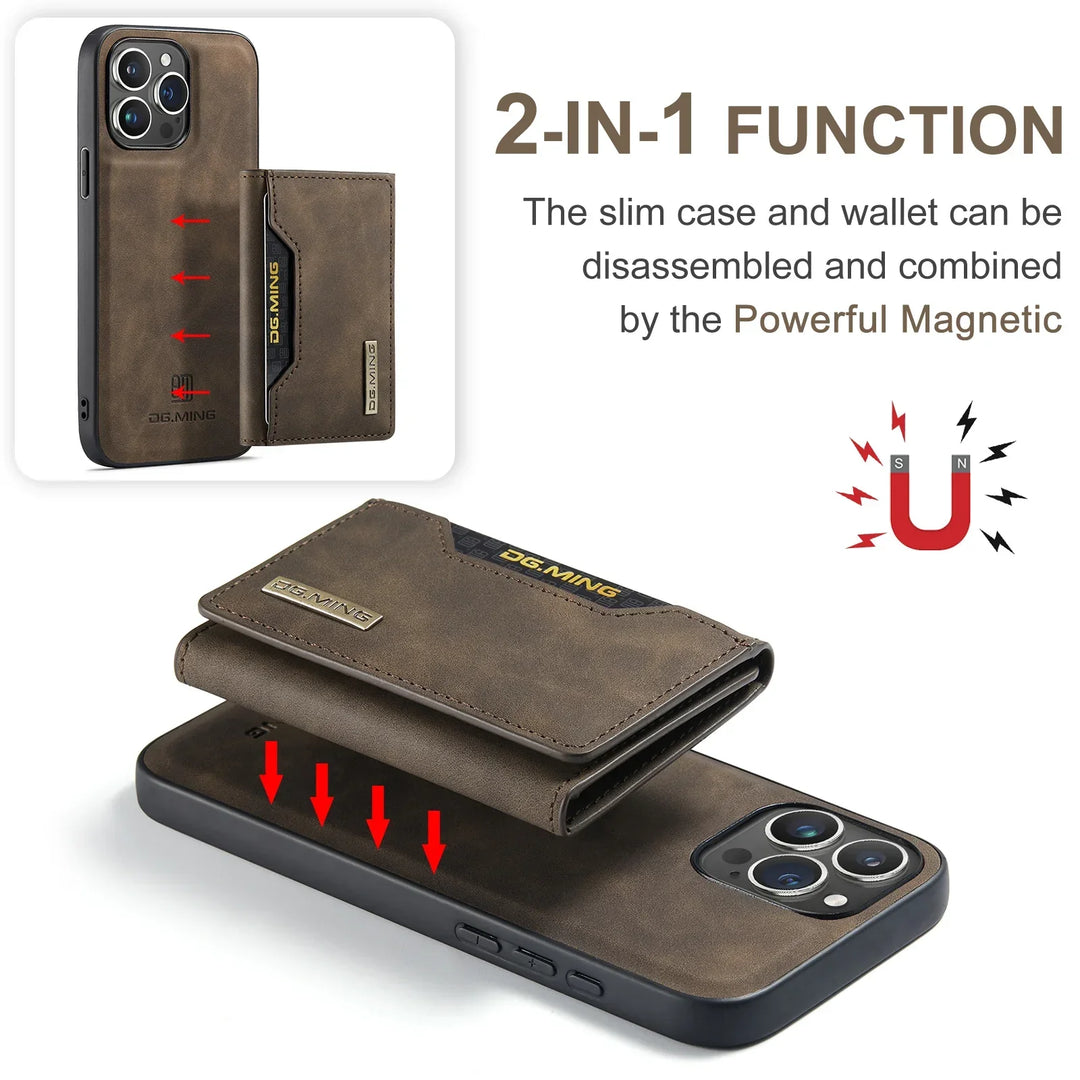 Lisslune | 2-in-1 iPhone case with detachable wallet