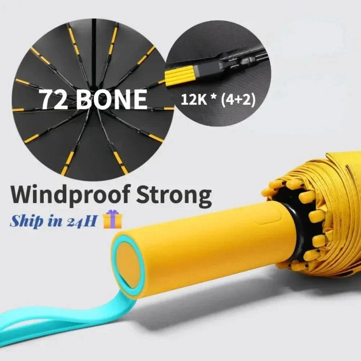 Lisslune | WeatherGuard – Wind and waterproof pocket umbrella