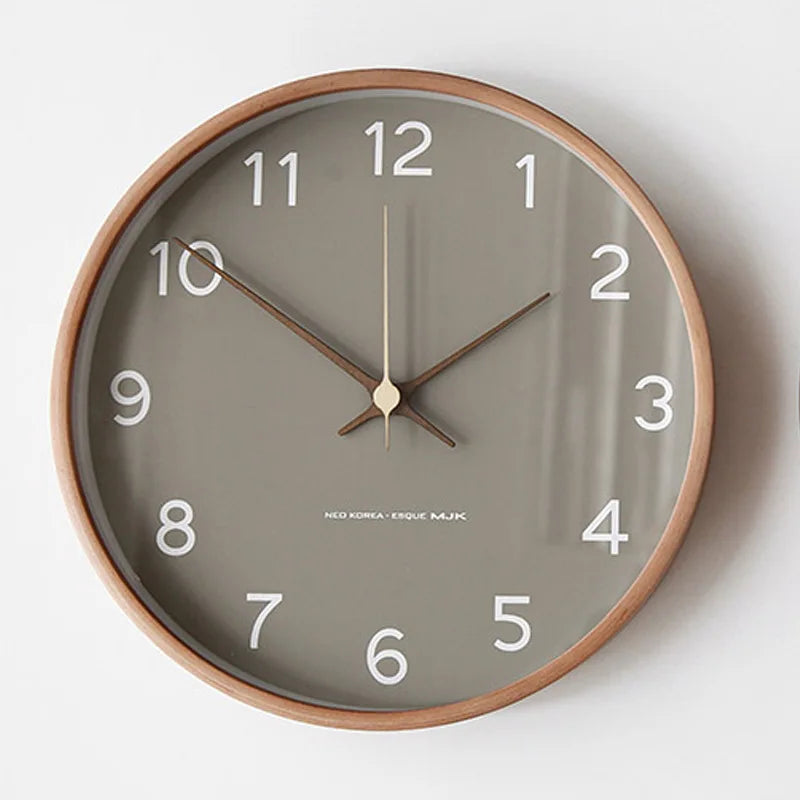 Lisslune | TranscendTime | Wall clock made of wood and glass