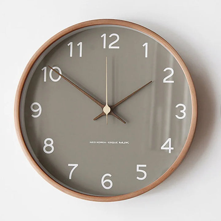 Lisslune | TranscendTime | Wall clock made of wood and glass