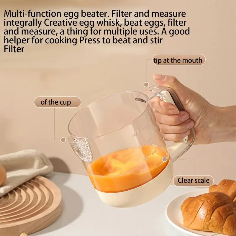 Lisslune | Hand-Powered Portable Egg Scrambler