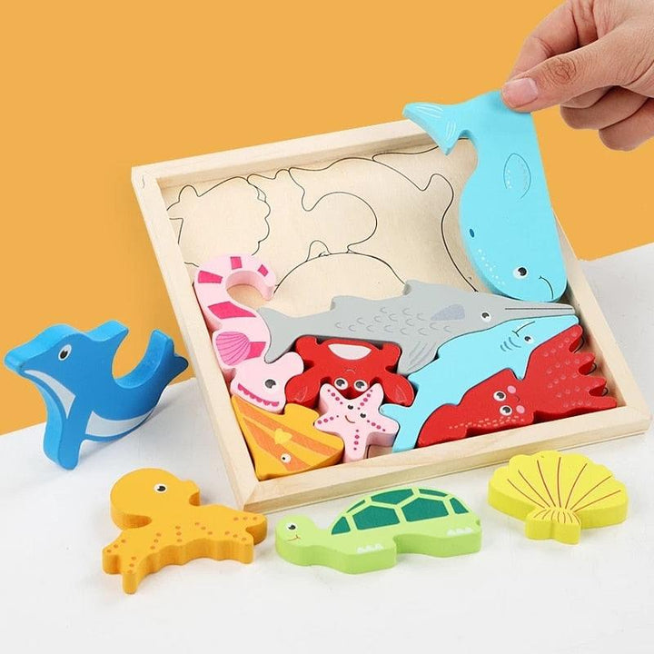Lisslune | Colorful 3D Tangram Puzzle: Stimulate Creativity and Learning