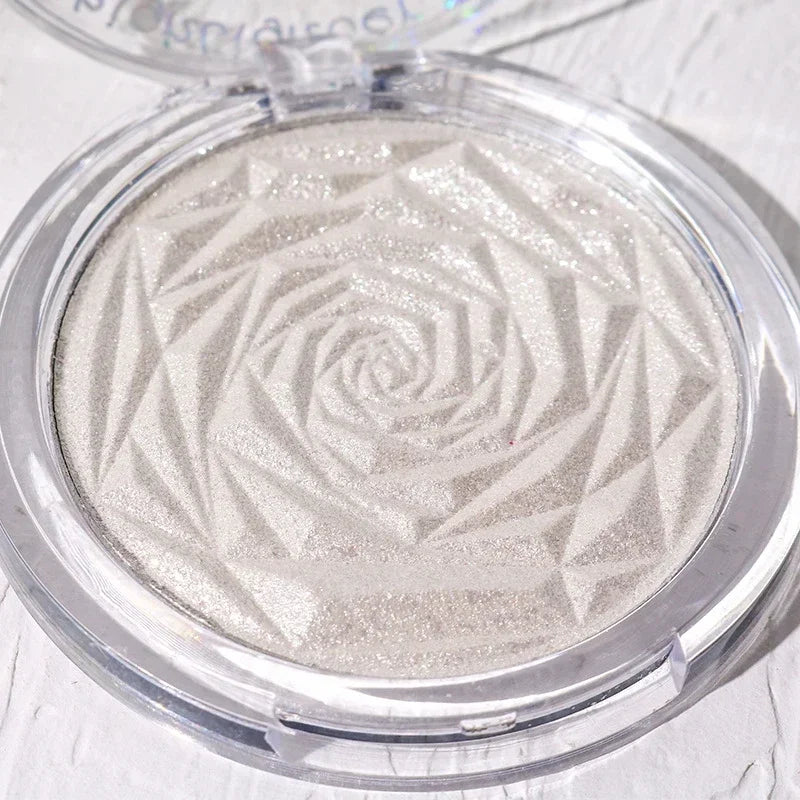 Rynx | 6 Colors Highlighter Powder Diamond Glitter Palette Makeup Face Contour Shimmer Illuminator Ginger Highlight Cosmetics New