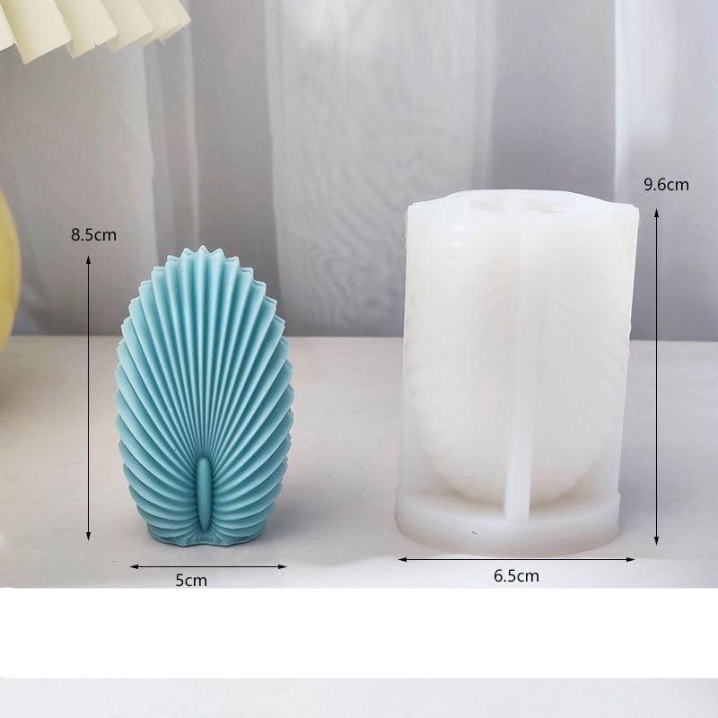 Lisslune | Creative spiral column silicone mold for unique candle and soap making!