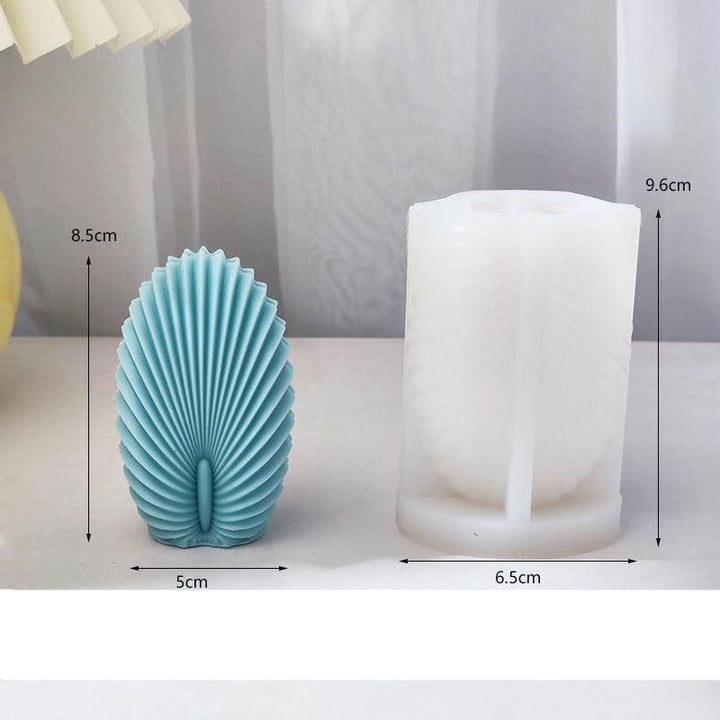 Lisslune | Creative spiral column silicone mold for unique candle and soap making!