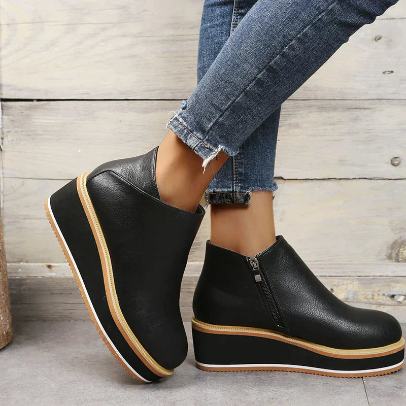 Lisslune | Orthopedic ankle boots for women