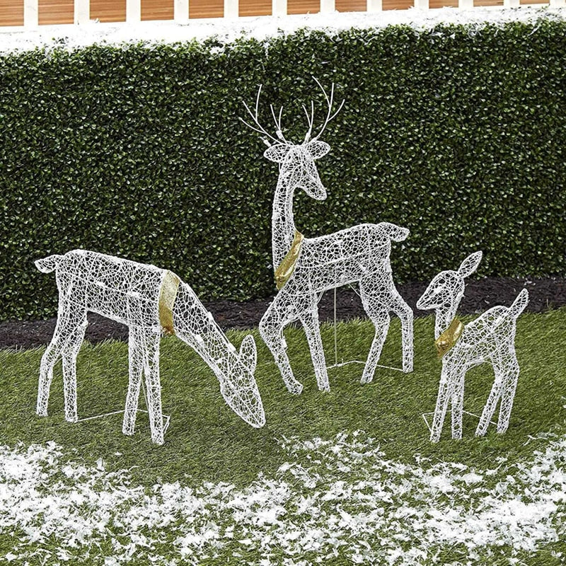 Lisslune | Glowing Reindeer Light Garden Decoration