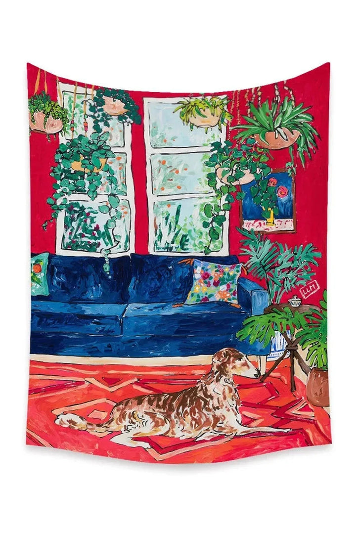 Lisslune | Garden Patio Wall Tapestry