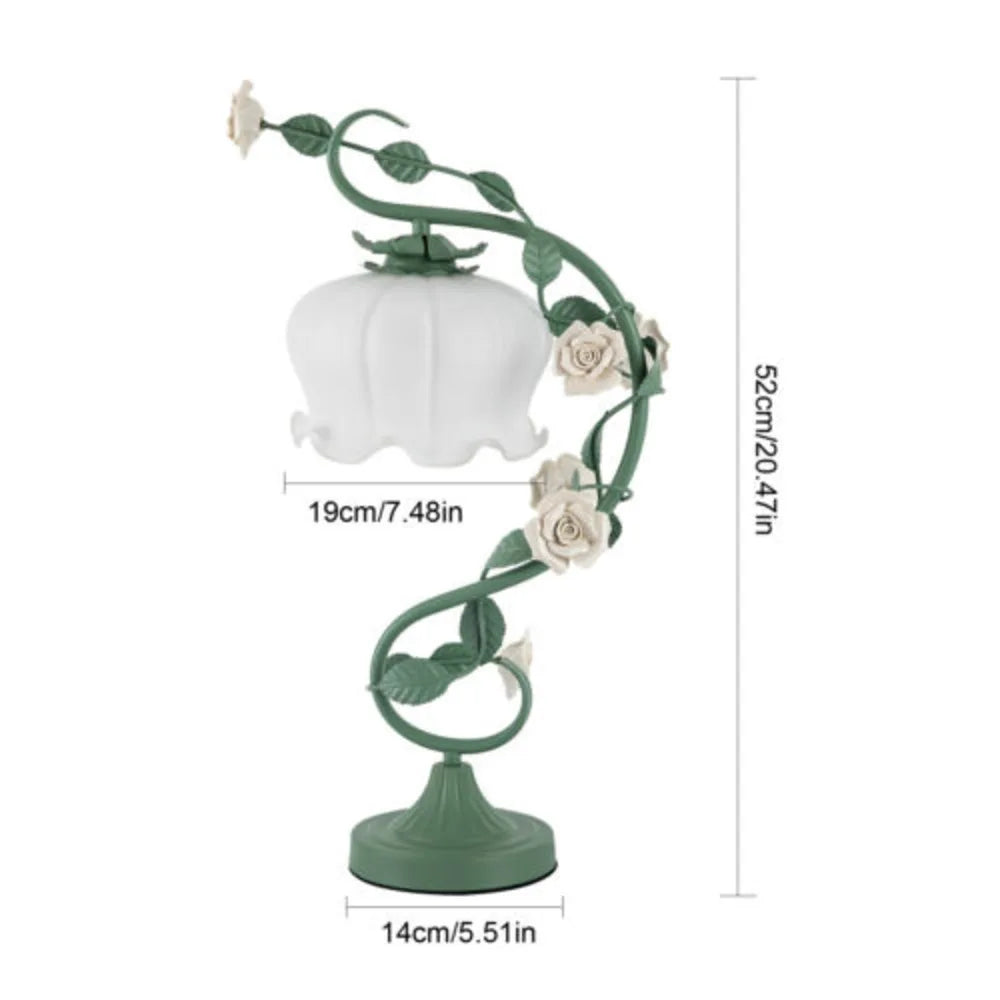 Lisslune | Artistic Nature-Themed Flower Desk Lamp