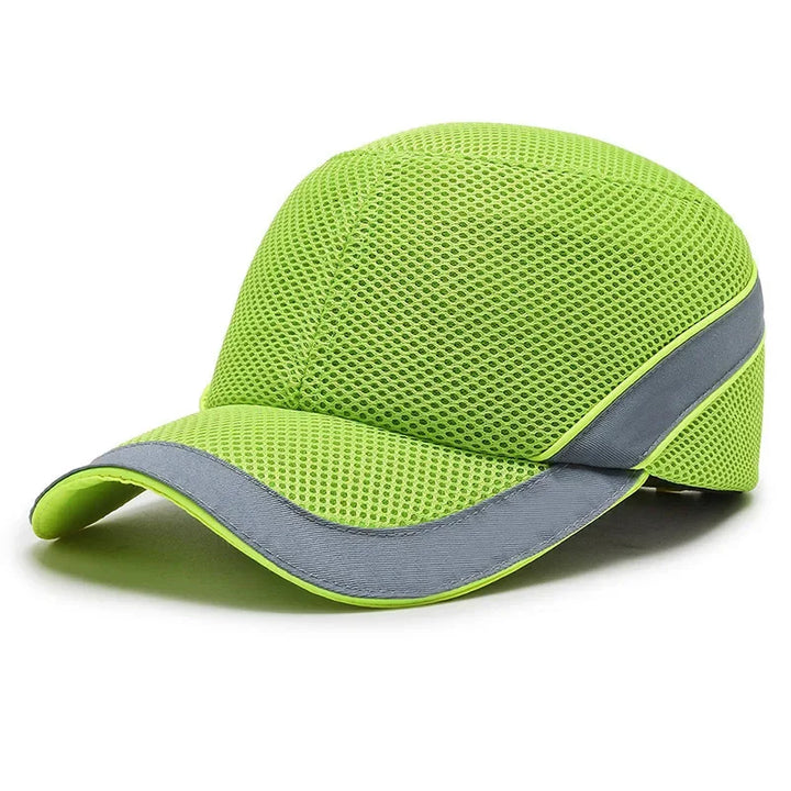 Lisslune | Red Safety Bump Cap - Helmet with hard ABS inner core for head protection at home, work, and factory