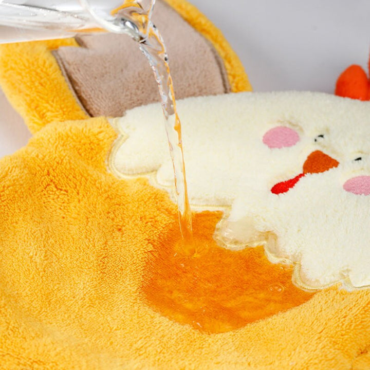 Lisslune | Chicken Shaped Quick Drying Hand Towel