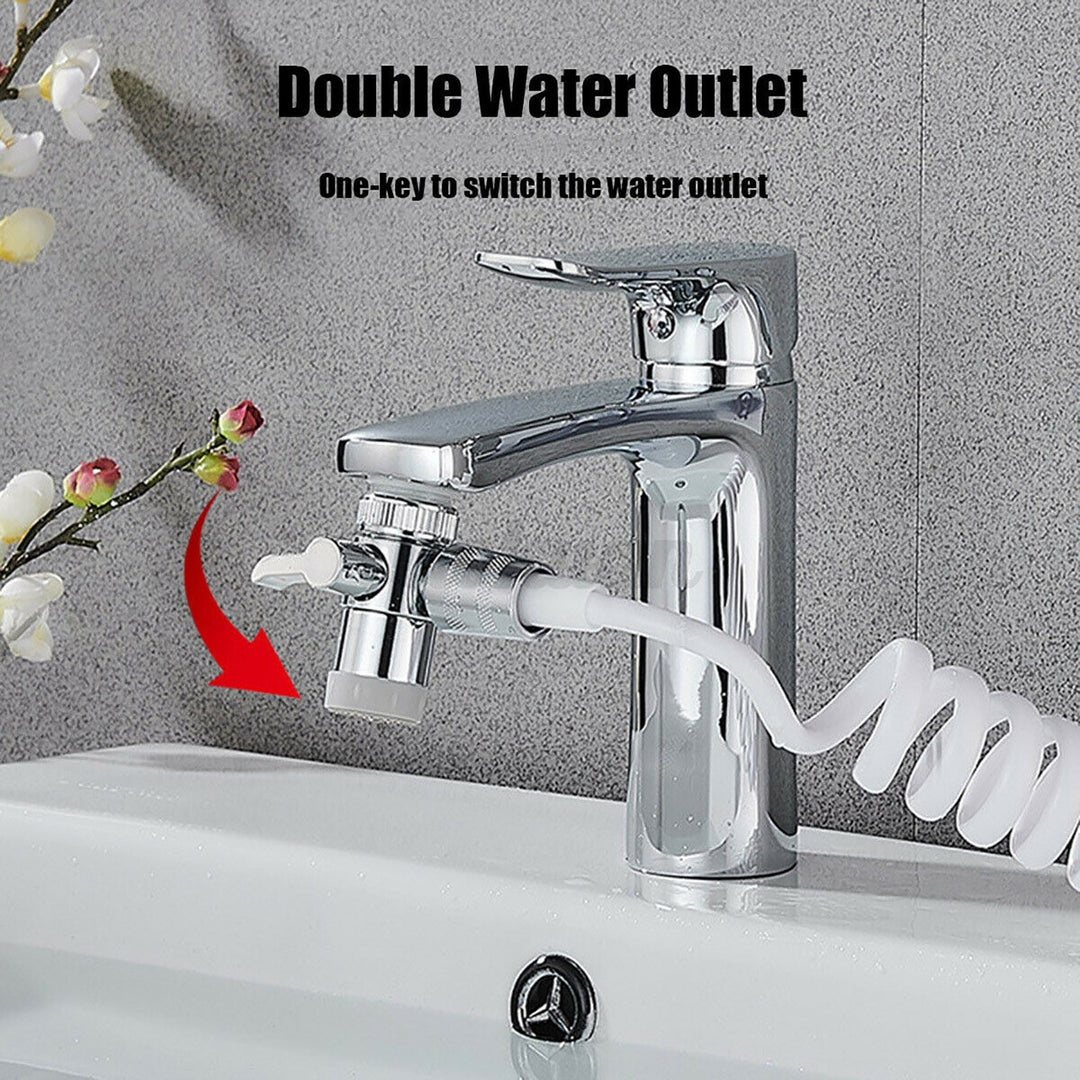 Lisslune | All-in-One Easy Clean Adjustable Bathroom Set